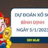 Dự đoán KQXS Bình Định ngày 5/1/2023 hôm nay thứ 5