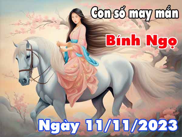 Phân tích con số may mắn của tuổi Bính Ngọ ngày 11/11/2023